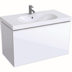 Geberit Acanto meuble sous-lavabo avec 1 tiroir 89x53.5x47.5 cm avec poignée avec siphon blanc SW417481