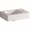 Geberit Icon lave-mains 38x28x13.5cm 1 vasque 1 trou de robinet À droite sans trop-plein Céramique Blanc brillant SW89977