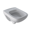 Geberit Renova plan WC suspendu - avec couvercle - 54cm - avec bord d'évacuation - fond creux - blanc SW1212702