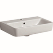 Geberit Renova compact lavabo compact avec trou pour robinet et trop-plein 55x37x17cm blanc SW417133