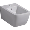 Geberit iCon Square bidet suspendu 35x54x26cm forme fermée avec trop-plein blanc SW417274