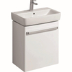 Geberit Renova Compact meuble bas sous lavabo 1 porte 55x60.4x36.7cm blanc SW417205