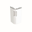 Geberit Renova compact meuble bas pour lavabo d'angle avec 2 portes 42.5x60.4x33cm blanc SW417240