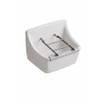 Geberit 300 Basic Norma évier de décharge avec rebord de protection 35x45x35cm avec trous pour grille à seaux blanc SW417651
