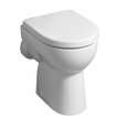Geberit 300 Basic WC sur pied à fond plat 35.5x47.5cm +2cm EH et fixation cachée Blanc SW417440