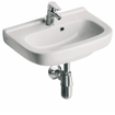 Geberit 300 Basic lavabo compact avec trou de robinet avec trop-plein 60x40x19.5cm blanc SW417526
