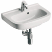 Geberit 300 Basic Lavabo Compact avec trou de robinet et trop-plein 60x40x19.5cm Blanc SW417526