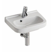 Geberit 300 Basic Lave-mains avec trou de robinet droite 40x29.5cm Blanc SW417571