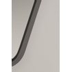 Royal plaza Intent miroir rectangulaire angles arrondis 80x100 noir mat SW395046