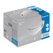 Geberit 300 Basic pack de WC suspendu chasse profonde sans bride 37x53cm avec abattant à fermeture douce blanc SW398922