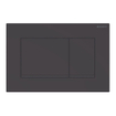 Geberit Sigma20 bedieningsplaat - 2-toets spoeling - vierkant - mat zwart OUTLETSTORE STORE43686