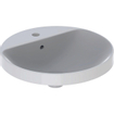 Geberit Variform lavabo à poser rond 48cm 1 trou de robinet blanc tect SW422277