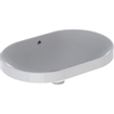 Geberit Variform lavabo à poser ellipse 60x40cm avec trop-plein blanc SW422013