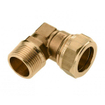 Bonfix coude en laiton x filetage mâle 3/8 x15mm long filetage gastec / kiwa 8910104