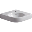 Geberit Renova lavabo d'angle 69,5cm 1 trou de robinet avec trop-plein blanc tect SW422344