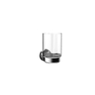 Emco Round glashouder met glas chroom SW452871