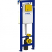 Wisa XS réservoir encastré - 114-134x38cm - avec panneau de commande Argos blanc brillant SW451522