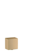 Hansgrohe FixFit E Coude mural de raccordement avec clapet anti-retour plastique bronze brossé SW451588