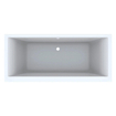 Geberit Renova Plan baignoire duo en plastique acrylique rectangulaire 180x80x42cm blanc SW420705