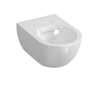 Royal Plaza Kolor Belbo WC suspendu raccourci 48,5cm sans rebord de rinçage évacuation profonde blanc SW395613