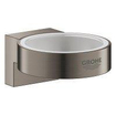 GROHE Selection Support mural - pour distributeur de savon/verre - hard graphite brossé SW444152