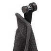 Geesa Nemox Crochet porte-serviette Gunmetal SW451869