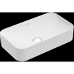 Villeroy & Boch Finion vasque à poser - sans trou de robinetterie 60x35cm - Ceramic+ sans trop-plein stone white SW209544