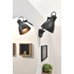 Looox Light collection wandlamp - 1-armig - verstelbaar - zwart mat SW479317