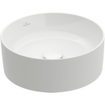 Villeroy & Boch Collaro opzetwastafel - rond Ø40cm - zonder overloop zonder kraangat ceramic+ wit SW358382