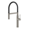 GROHE Essence nouveau robinet de cuisine 1 trou avec douchette professionnelle automatique avec douchette inversée Brushed Hard graphite brossé (anthracite) SW354672