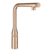 GROHE Essence Mitigeur de cuisine - haut - bec orientable/extensible - warm sunset brossé SW392219