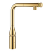 GROHE Essence Mitigeur de cuisine - haut - bec pivotant/extensible - cool sunrise brillant SW392213