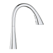 GROHE Zedra Mitigeur de cuisine - bec orientable/extensible - chromé SW404637