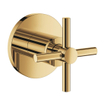 Grohe Atrio Mitigeur thermostatique encastré - 1 bouton - robinet d'arrêt - avec croisillon - cool sunrise SW354746