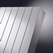 Vasco Zaros V100 radiateur design aluminium vertical 2200x600mm 2742W raccordement 0066 blanc structuré 7241190