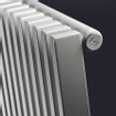 Vasco Zana ZV 1 radiateur design 1400x464mm 1020W raccordement 0066 blanc 7241037
