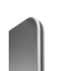 Vasco oni o p el radiateur électrique design aluminium avec niche 1800x500 avec 1000w noir structuré (ral9005) 0000 SW374644