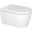 Duravit SensoWash Starck F Plus douchewc - 37.8x57.5cm - spoelrandloos - met closetzitting - Automatisch openen/sluiten van deksel - glans wit SW420922