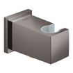 GROHE Euphoria Cube Coude mural avec support Hard graphite brillant (anthracite) SW484600
