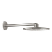GROHE Rainshower SmartActive 310 Douche de tête - 31cm - 2 types de jet - bras de douche mural 43cm - SuperSteel SW420114