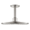 GROHE Rainshower SmartActive 310 Tête de douche - 31cm - 2 jets - bras de plafond 14,2cm - supersteel SW545416