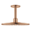 GROHE Rainshower SmartActive 310 Tête de douche - 31cm - 2 types de jet - bras de plafond 14,2cm - warm sunset brossé SW448252
