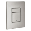GROHE Skate Cosmopolitan Plaque de commande DualFlush Horizontale/Verticale Plastique Supersteel SW484579