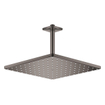 GROHE Rainshower SmartActive 310 Cube Douche de tête - 31x31cm - 1 type de jet - bras de plafond 14,2cm - hard graphite SW484609