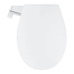 GROHE siège de toilette pour douche en céramique bau avec couvercle blanc SW484570