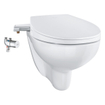 GROHE bau keramiek siège de toilette pour douche avec wc suspendu + thermostat blanc SW484577
