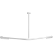 Villeroy & Boch Vicare barre de glissement pour rideau de douche en angle 100x100cm - blanc SW490001