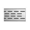 Easy Drain Compact 50 zero caniveau de douche plaque simple avec sortie latérale 6x50cm inox 2302600