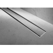 Easy Drain Modulo TAF low caniveau de douche - 120x6.7cm - avec bride de sol - Siphon: 30mm - inox brossé SW494593