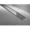Easy Drain Compact 50 TAF caniveau de douche plaque simple 190cm avec grille design zéro/carrelage inox 2302630